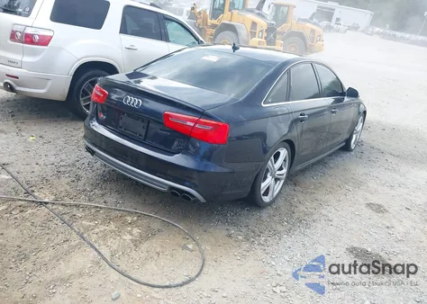 2013 Audi S6 4.0T Prestige z USA, uszkodzony, nr VIN WAUJ2BFCXDN089139
